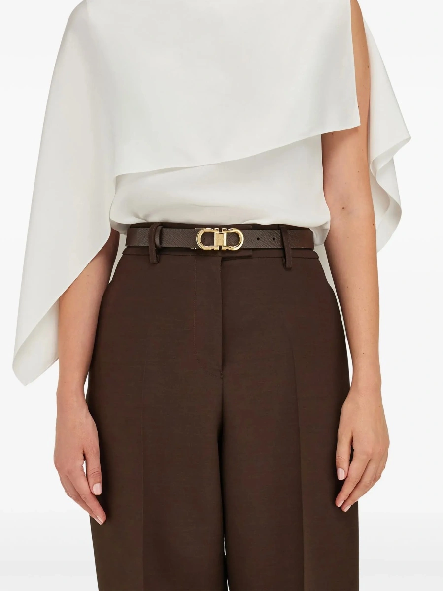 Curea Reversible leather Belt - Img 5