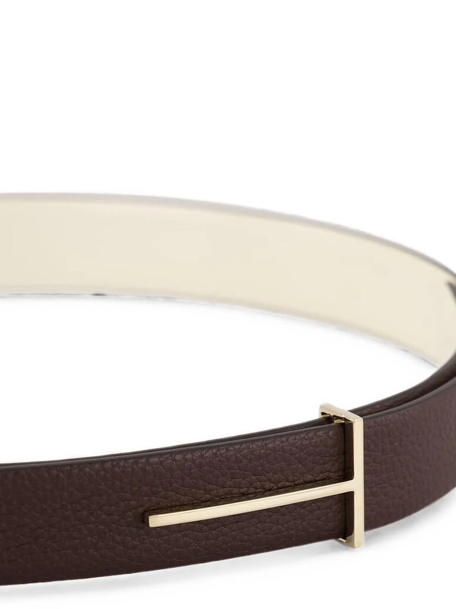 Curea Tom Ford maro din piele - Img 2