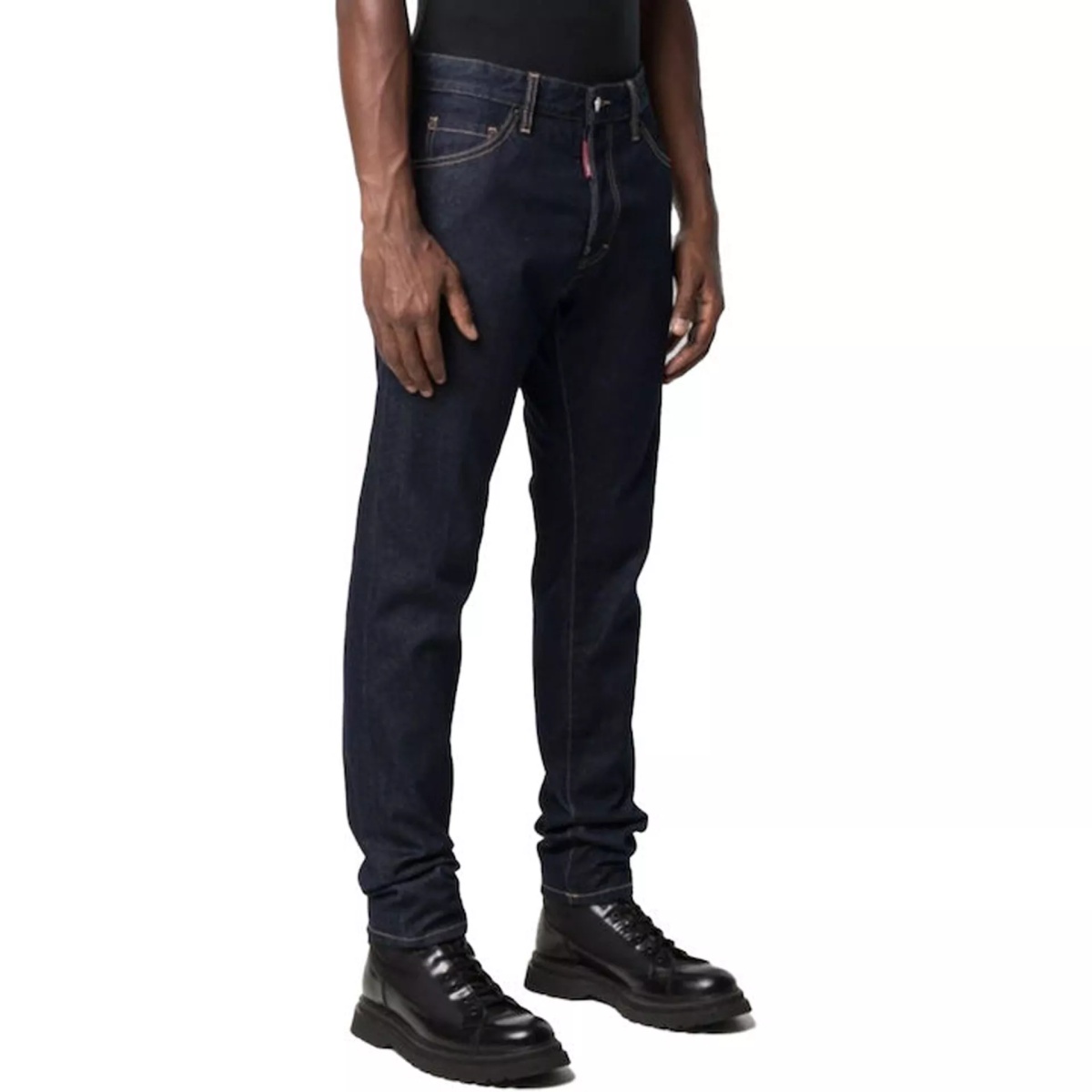 Dsquared2 Cotton Denim Jeans - Img 2