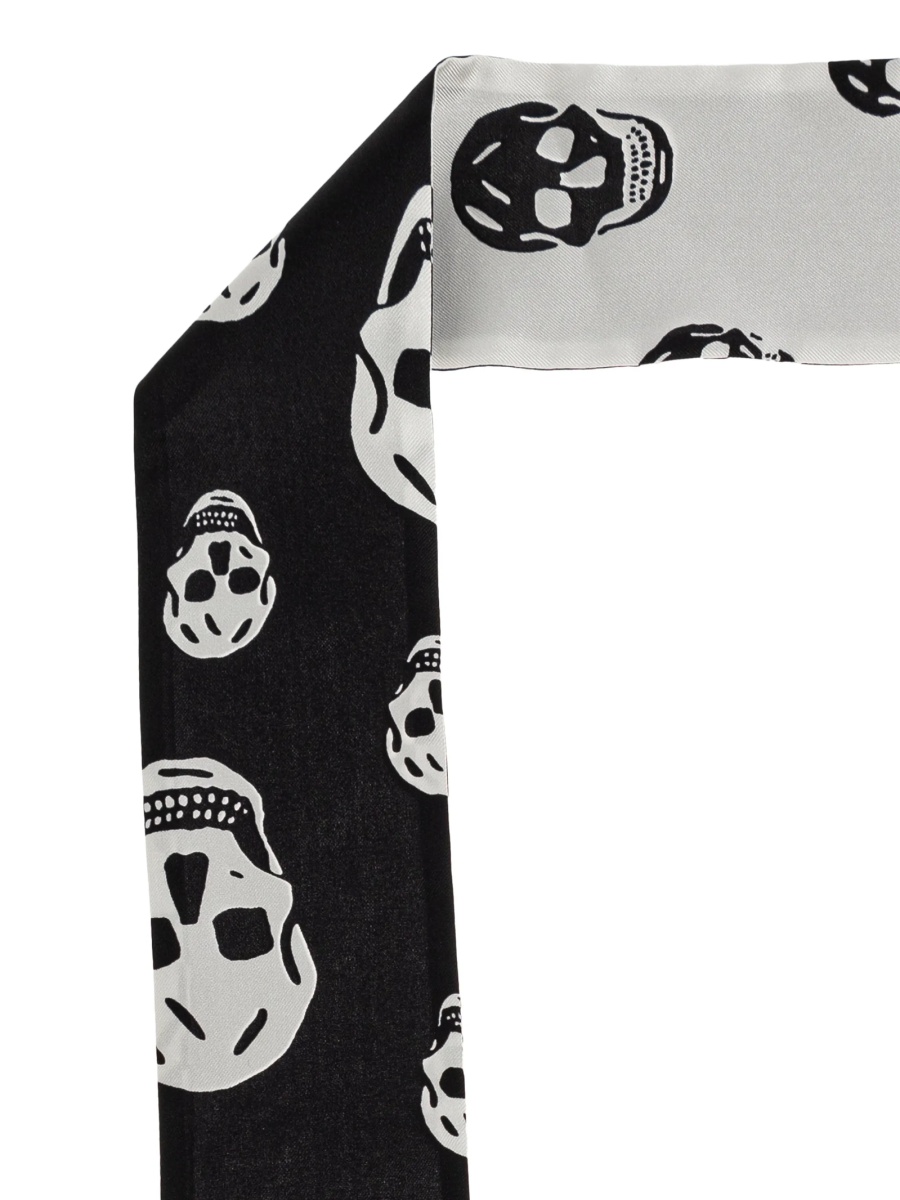 Esarfa Alexander McQueen neagra - Img 3