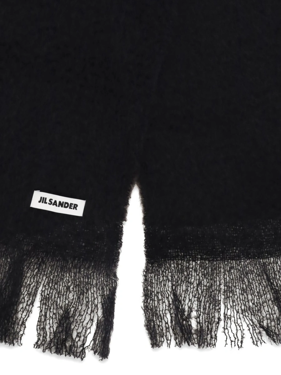 Esarfa Jil Sander neagra - Img 3