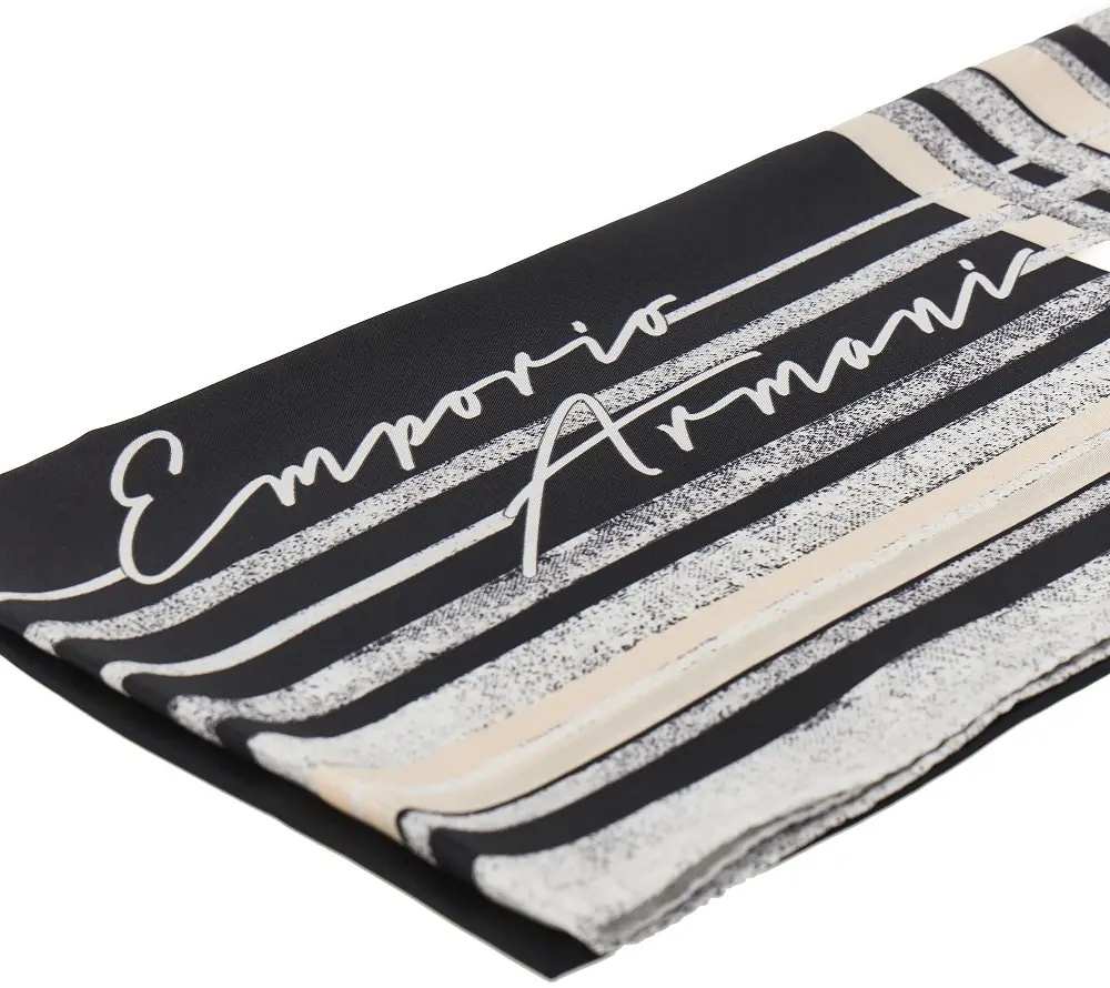 Esarfa Silk scarf with print - Img 3