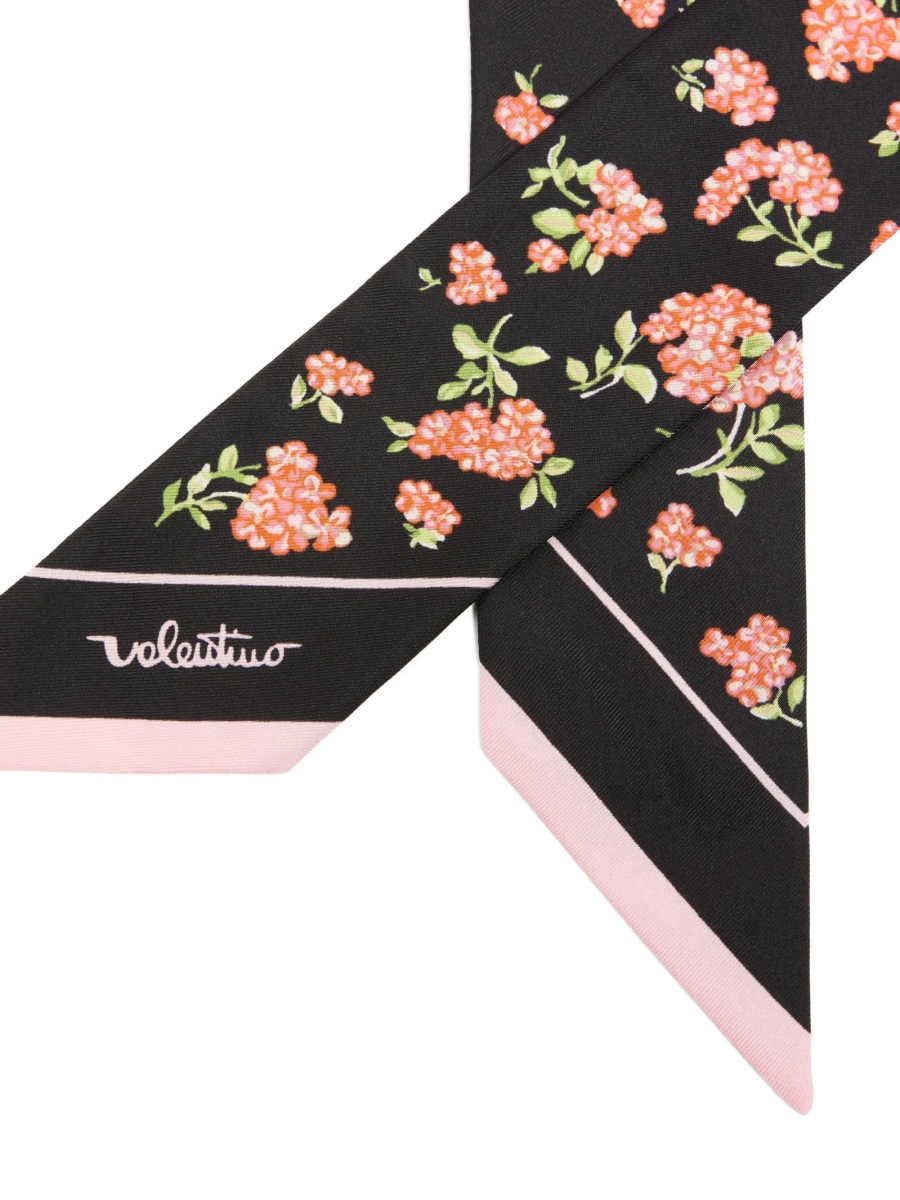 Esarfa Valentino Garavani neagra - Img 3
