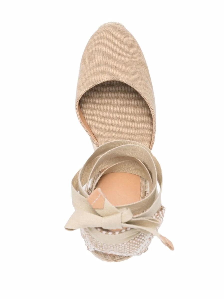 Espadrile CASTAÑER neutre din material textil - Img 4