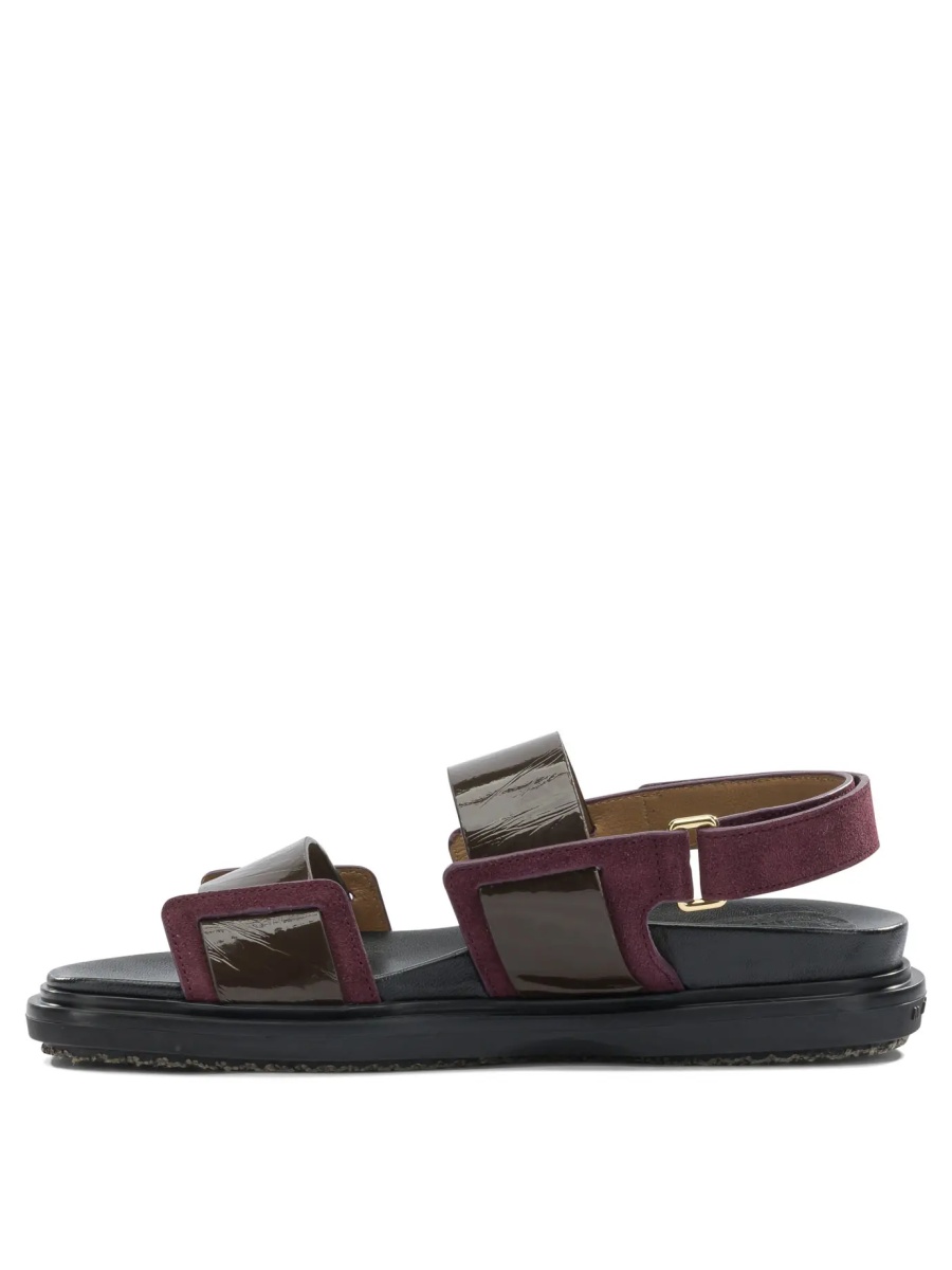 "Fussbett" leather sandals - Img 3