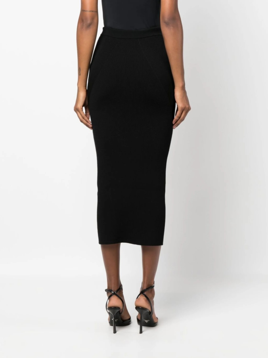 Fusta Alexander McQueen neagra - Img 4