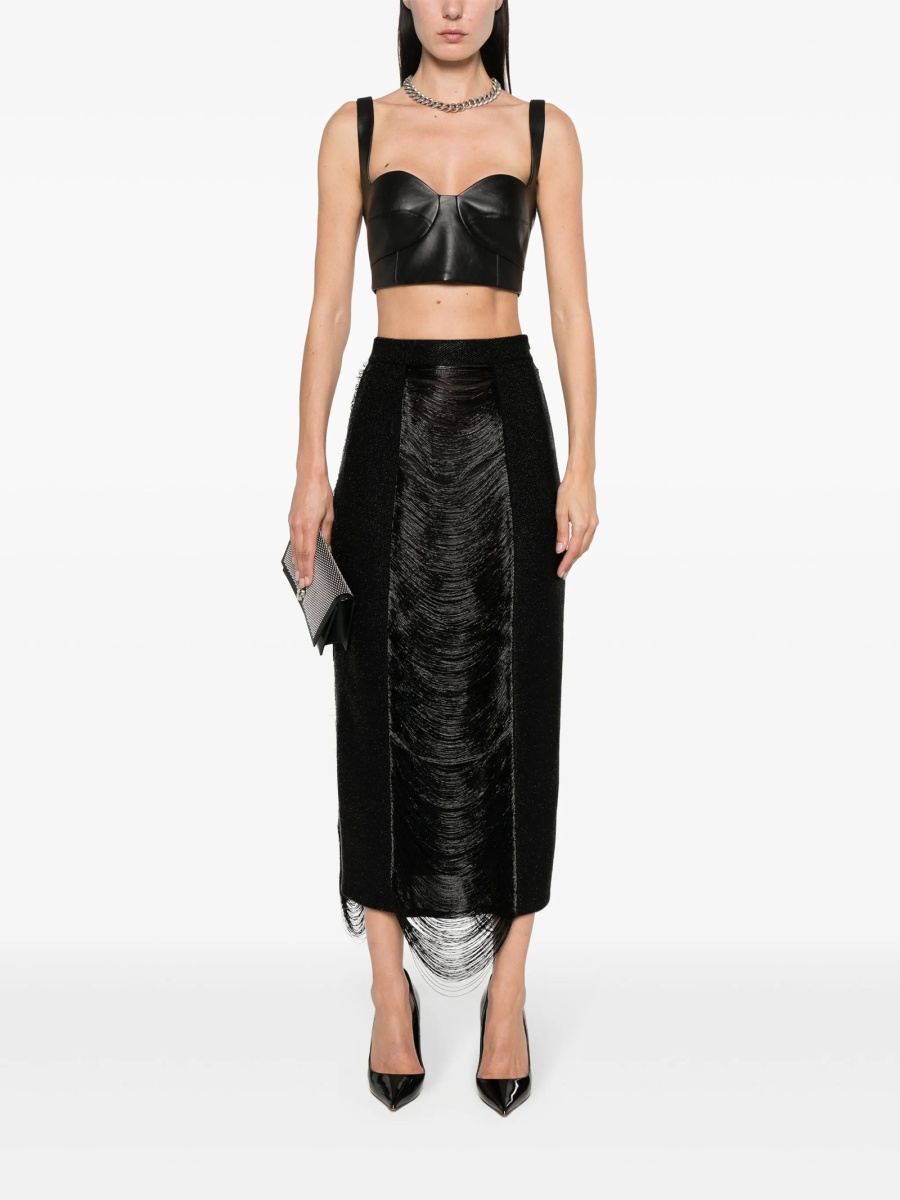 Fusta Alexander McQueen neagra - Img 2