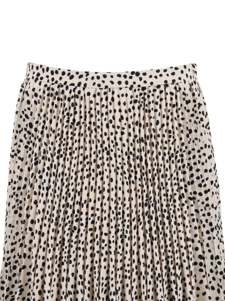 Fusta cu pliuri MaxMara Studio neutra - Img 3
