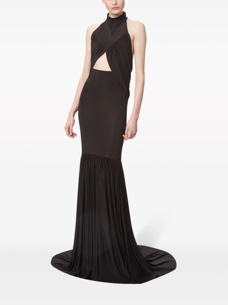 Fusta cu talie inalta Nina Ricci neagra - Img 2