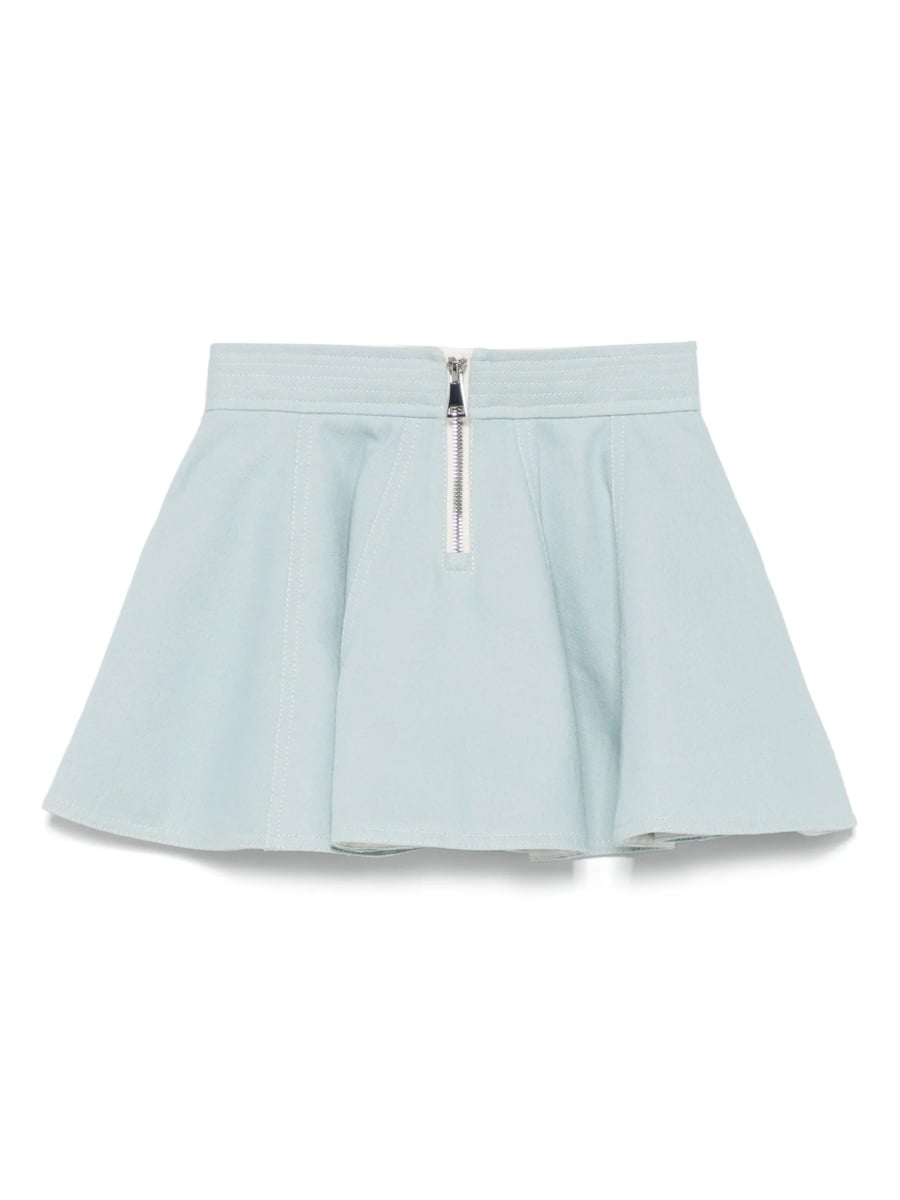 Fusta de blugi Moncler albastra - Img 2
