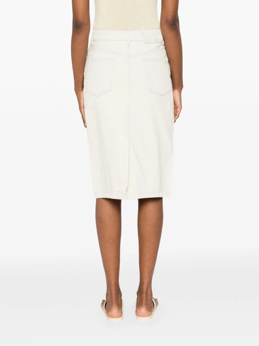 Fusta drepte A.P.C. neutra - Img 4