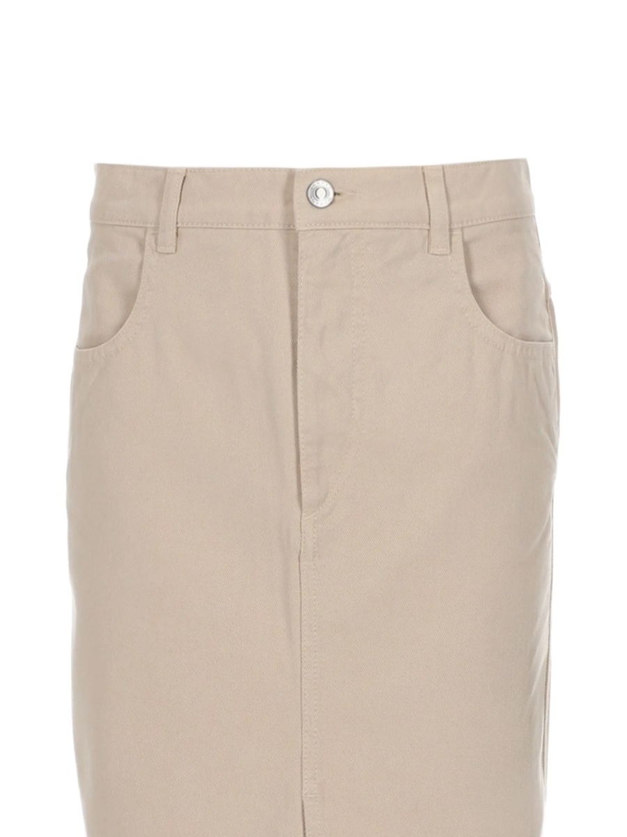 Fusta drepte Isabel Marant neutra - Img 2