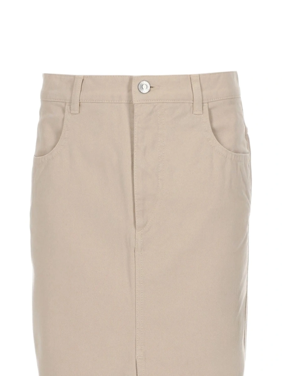 Fusta drepte Isabel Marant neutra - Img 2