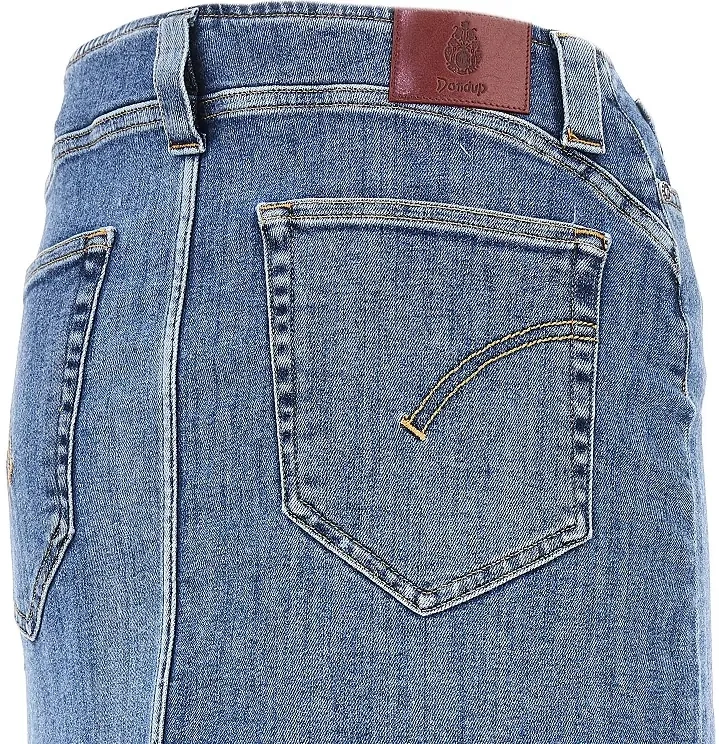Fusta Esibizionista Capsule denim mini skirt - Img 4