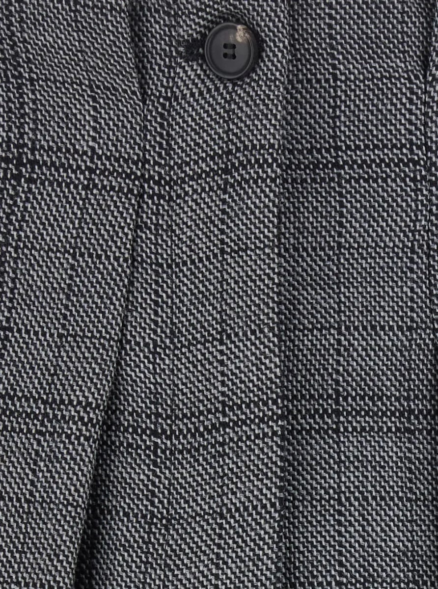 Fusta GABY Skirt with Pockets and Straight Hem in Gray for Women - Img 2