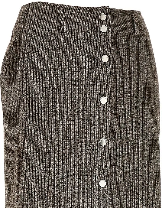 Fusta Knitted midi skirt - Img 2