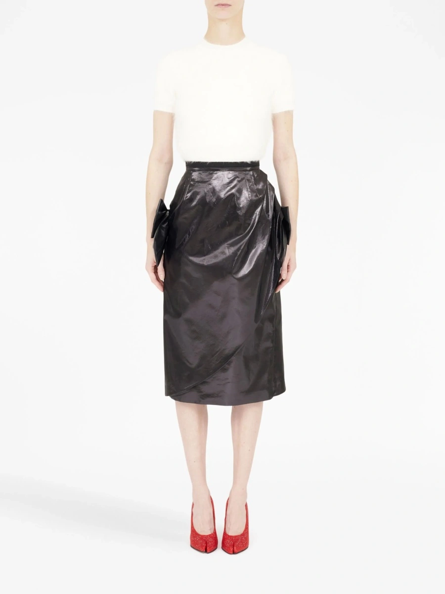 Fusta Maison Margiela neagra - Img 2