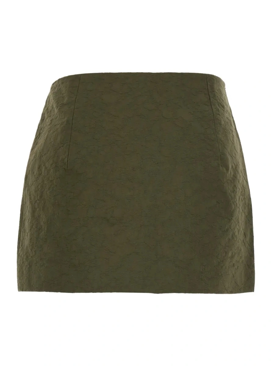 Fusta Markgong verde din bumbac - Img 2
