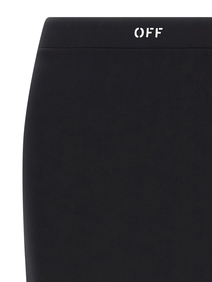 Fusta Off-White neagra - Img 3