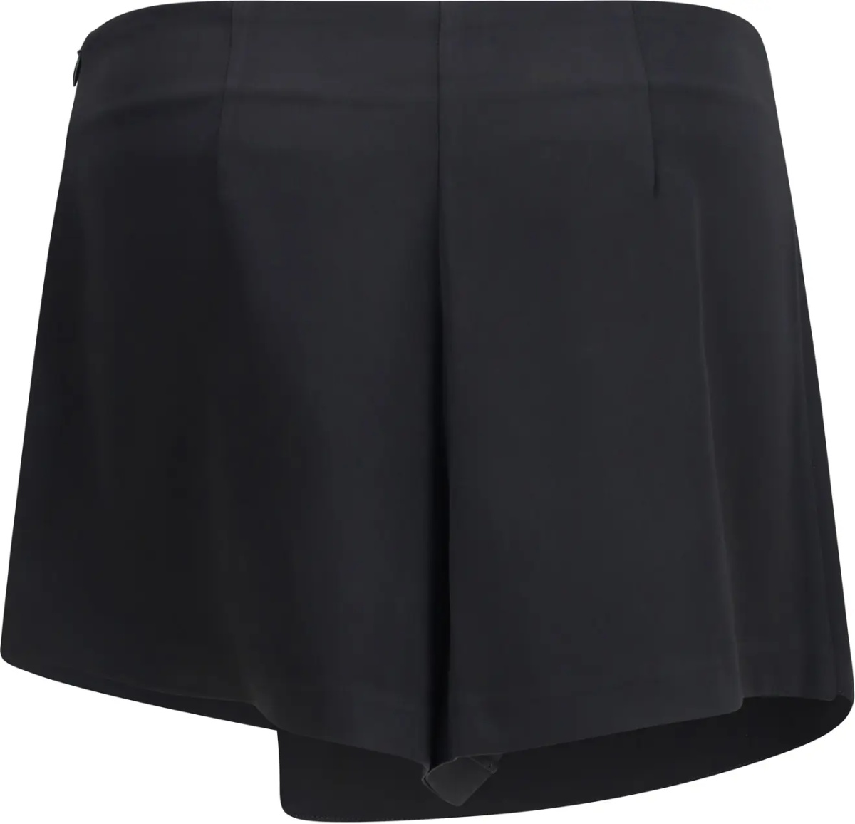 Fusta Satin mini Skirt-Shorts with logo trim - Img 2
