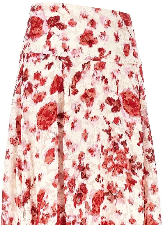 Fusta Silk-blend 'Hilza' long skirt - Img 2