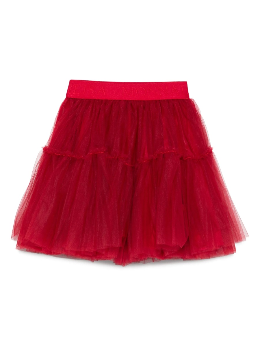 Fusta tutu Monnalisa rosie din poliamida si polyester - Img 2