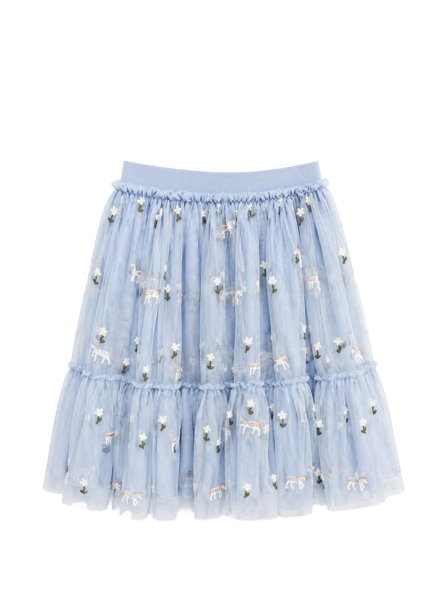 Fusta tutu Stella McCartney albastra - Img 2