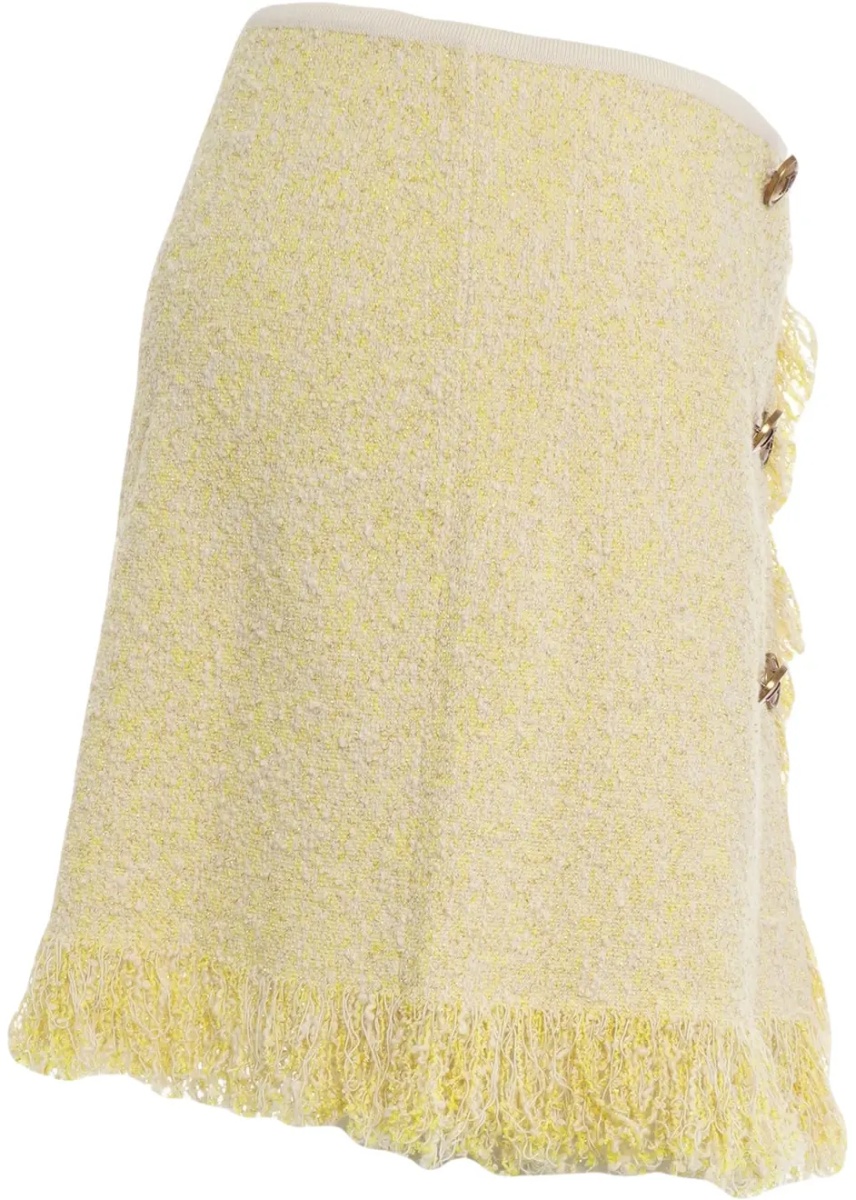 Fuste Bouclé knit miniskirt - Img 3