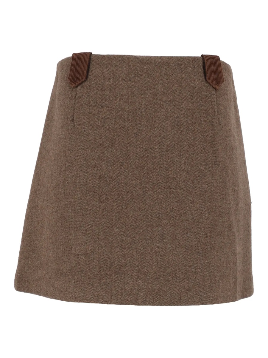 Fuste Brown skirt - Img 3