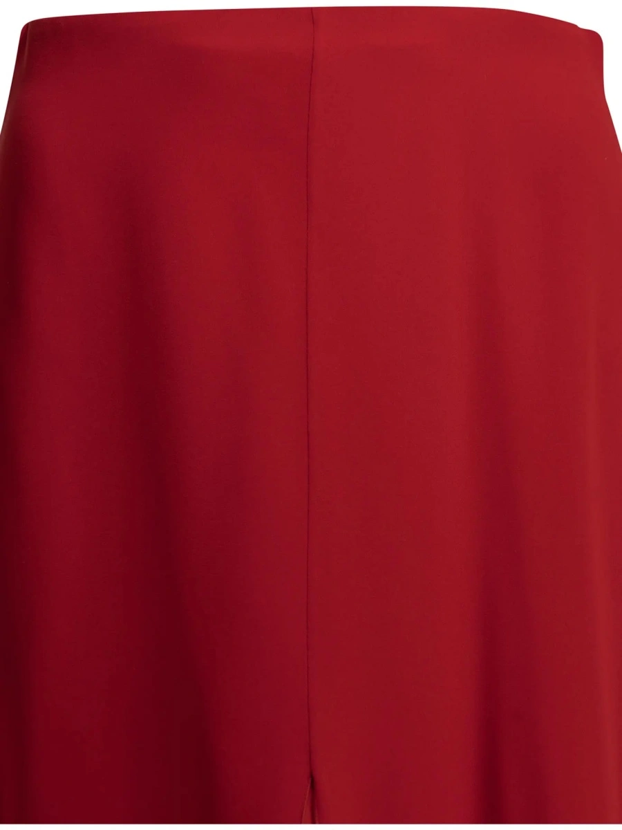 Fuste Flared midi skirt in silk - Img 3