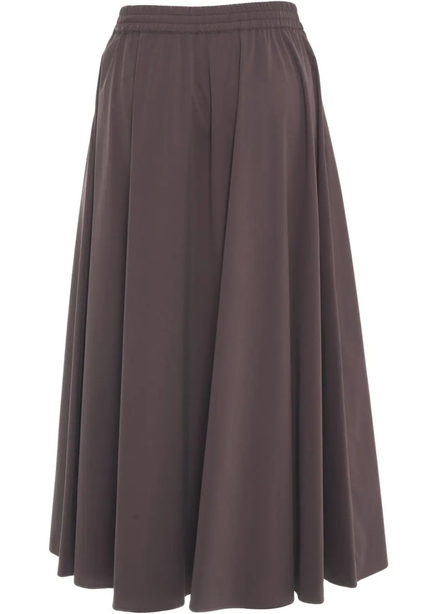Fuste Maxi skirt with logo detail - Img 4