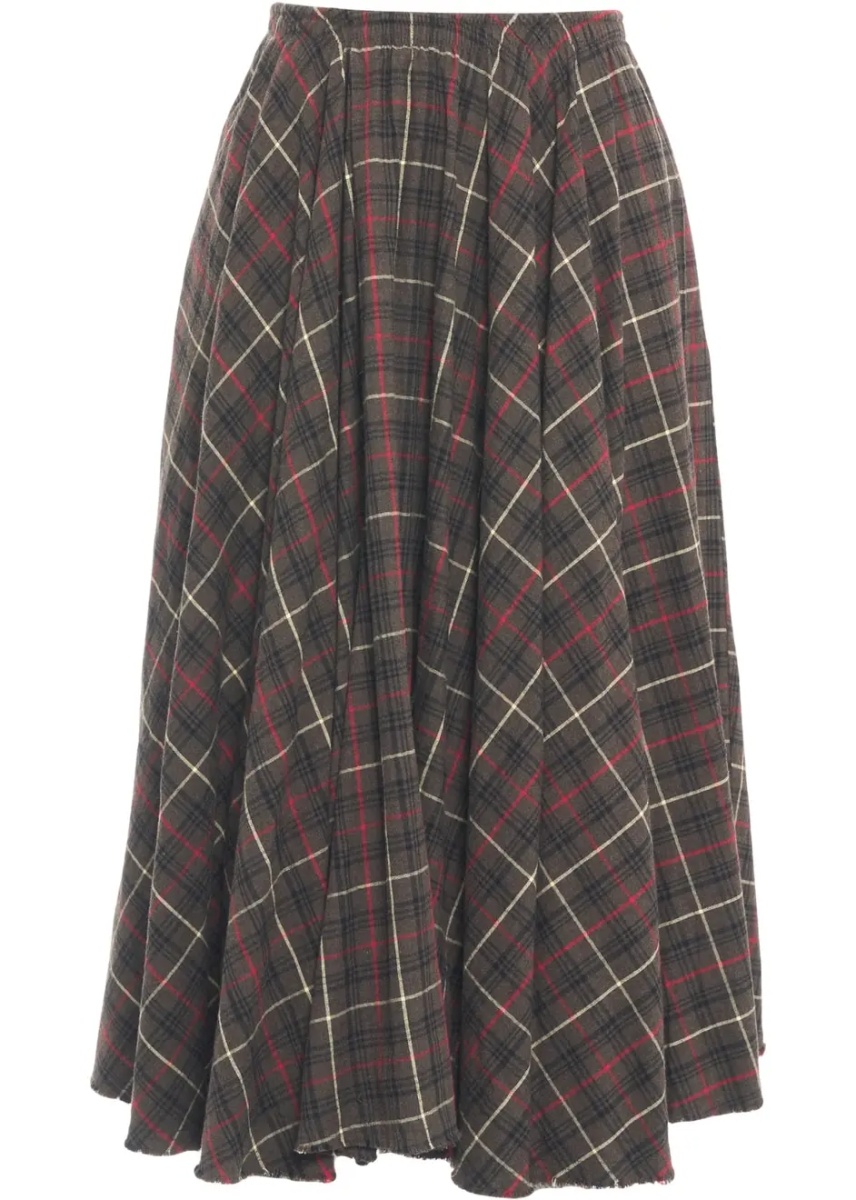 Fuste Midi skirt in check pattern 'Alice' - Img 2