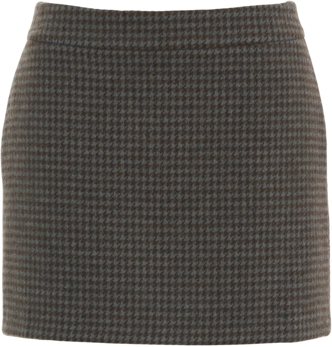 Fuste Miniskirt with checked pattern - Img 2