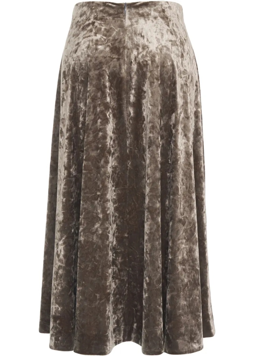 Fuste Velvet midi skirt - Img 4