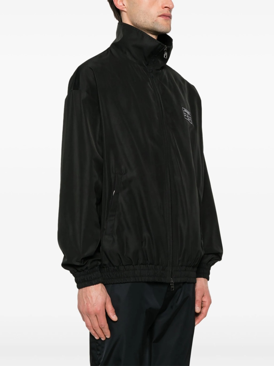 Geaca bomber Dolce &amp; Gabbana neagra din polyester - Img 3