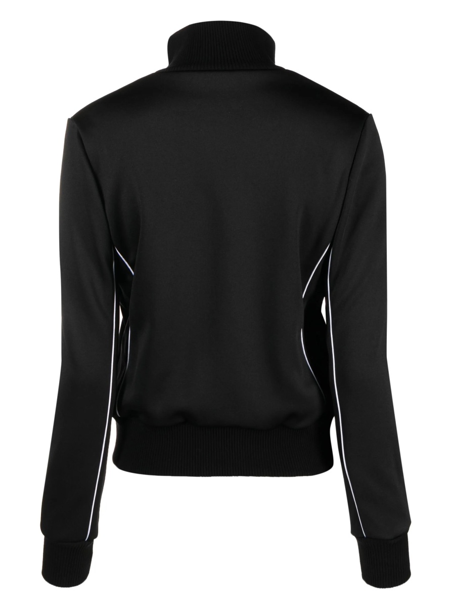 Geaca bomber Off-White neagra din polyester si spandex/elastan - Img 2