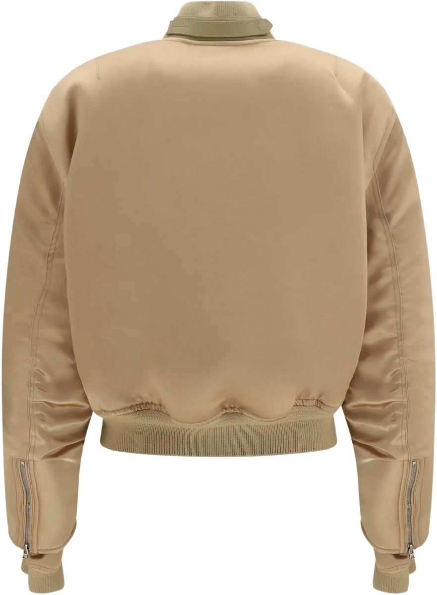 Geaca bomber Tom Ford multicolor din satin - Img 4