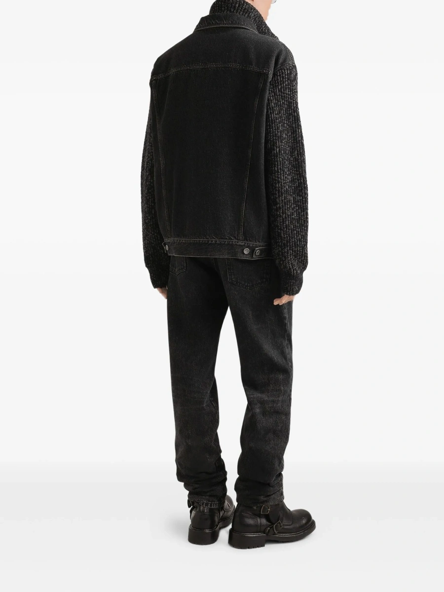 Geaca de blugi Dolce &amp; Gabbana neagra - Img 3