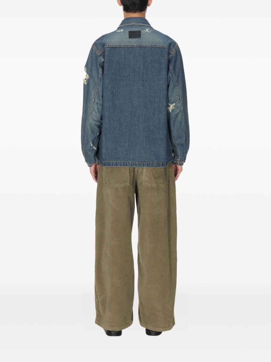 Geaca de blugi HELMUT LANG albastra - Img 4