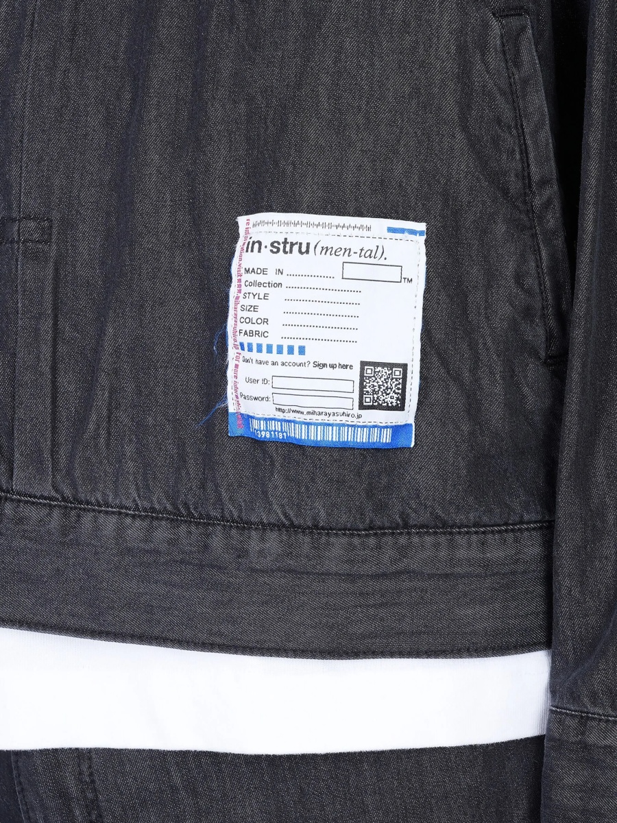 Geaca de blugi Maison Margiela neagra - Img 5