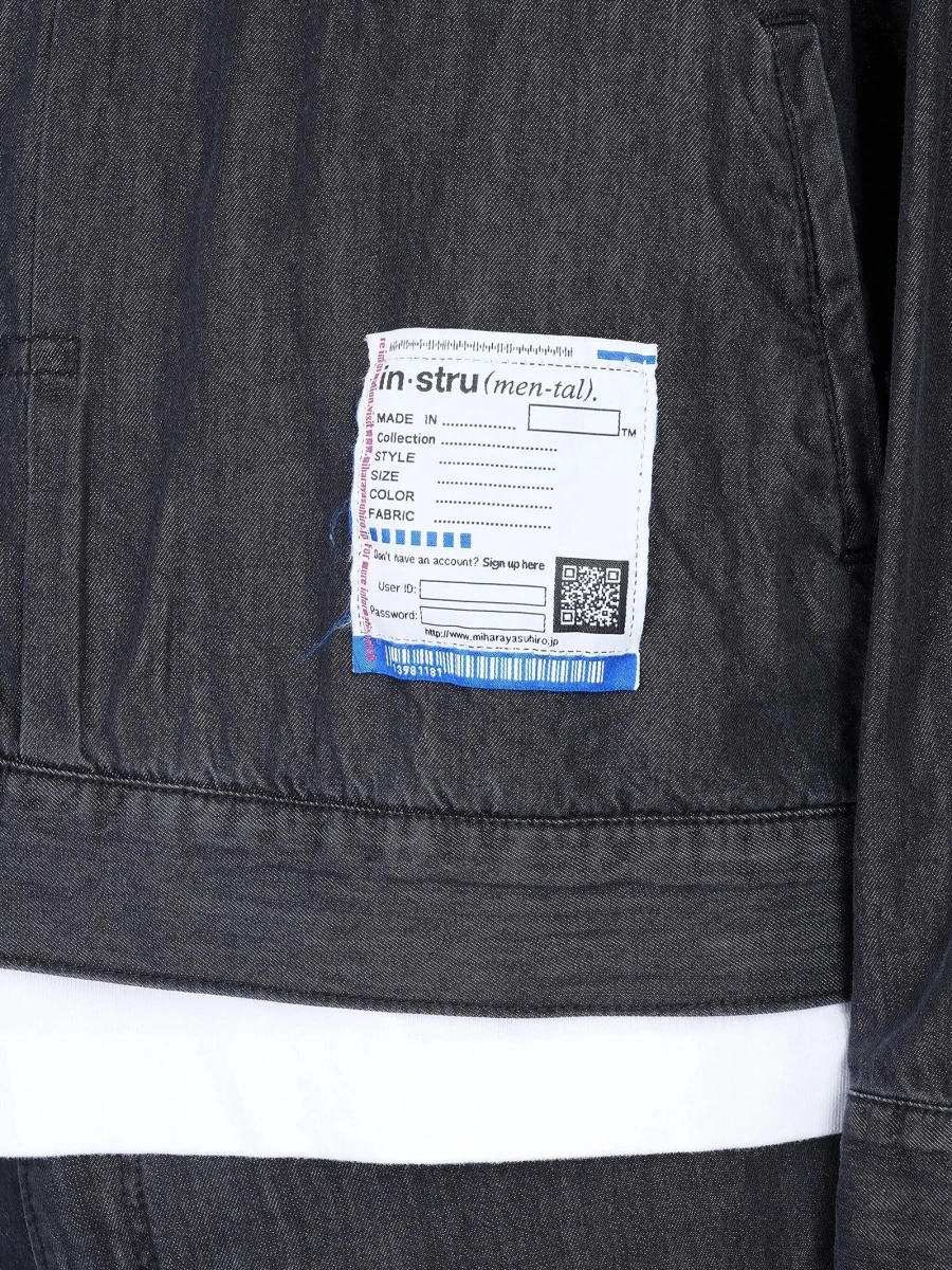 Geaca de blugi Maison Margiela neagra - Img 5