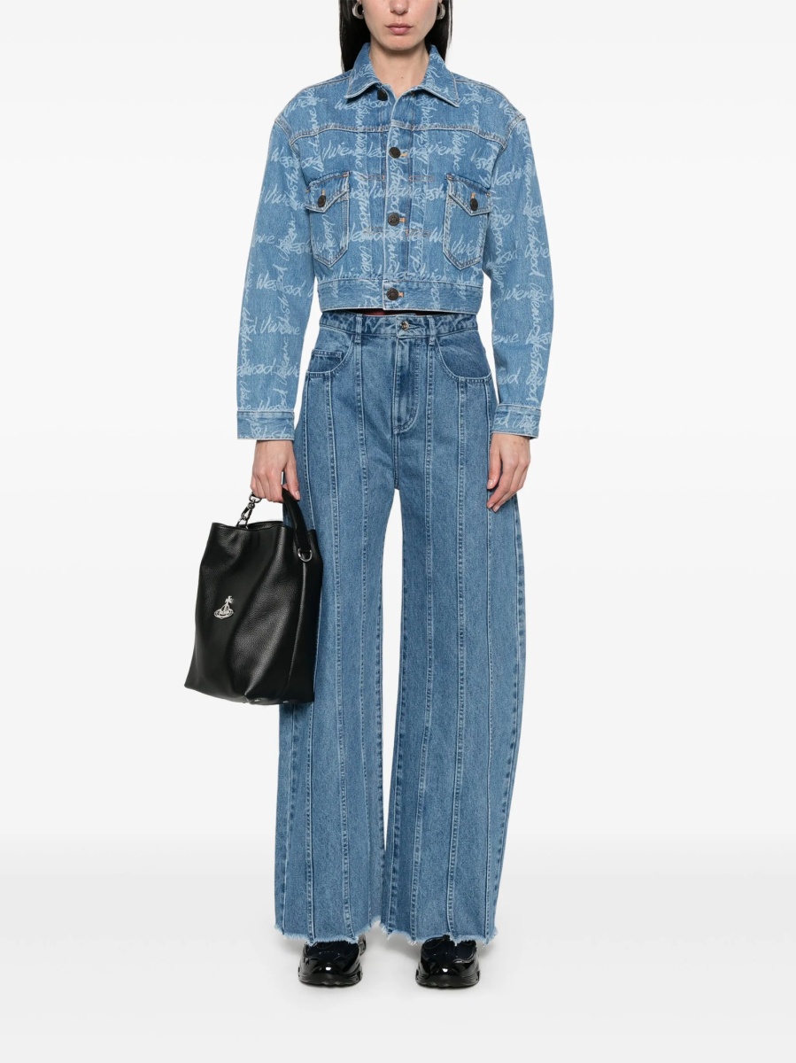 Geaca de blugi Vivienne Westwood albastra - Img 2