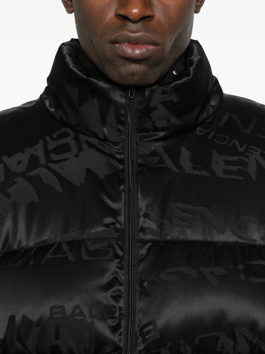 Geaca de iarna Balenciaga neagra - Img 5