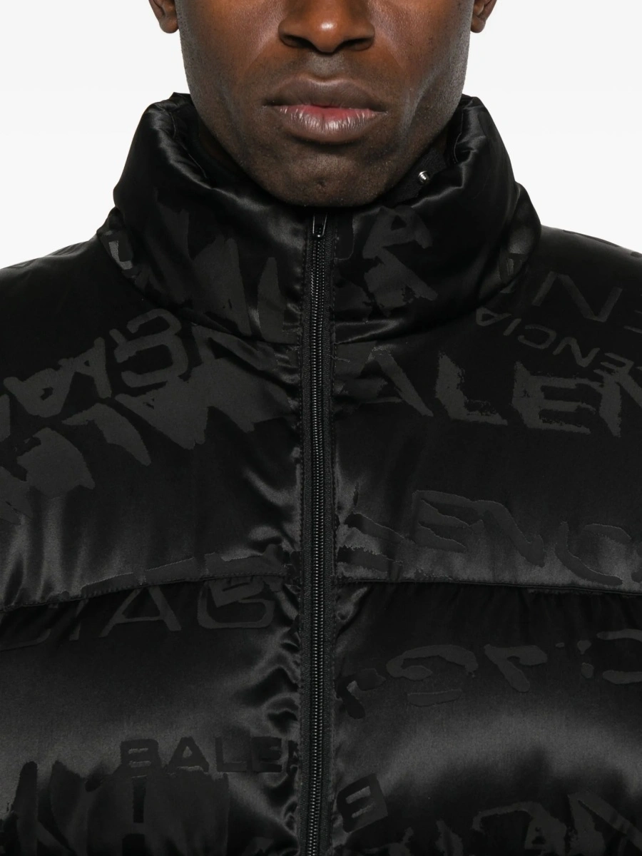 Geaca de iarna Balenciaga neagra - Img 5