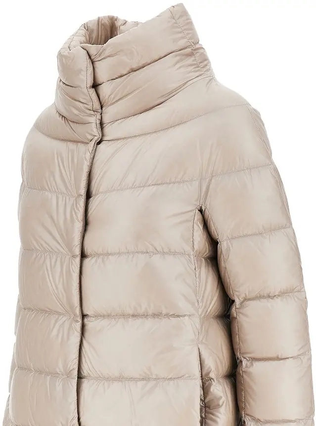 Geaca de Iarna 'Dora' Ultralight nylon midi down jacket - Img 2