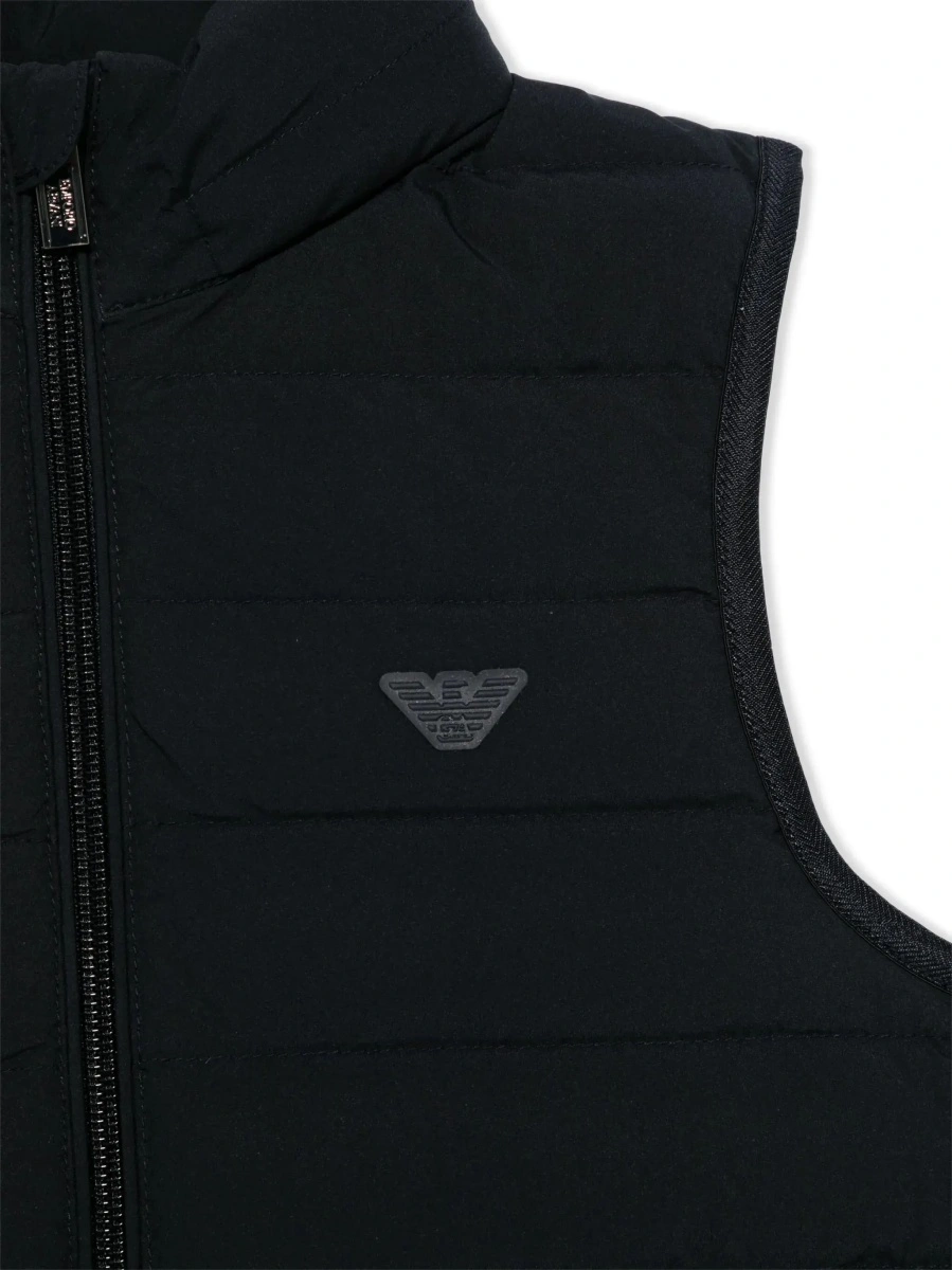 Geaca de iarna EMPORIO ARMANI KIDS albastra - Img 5