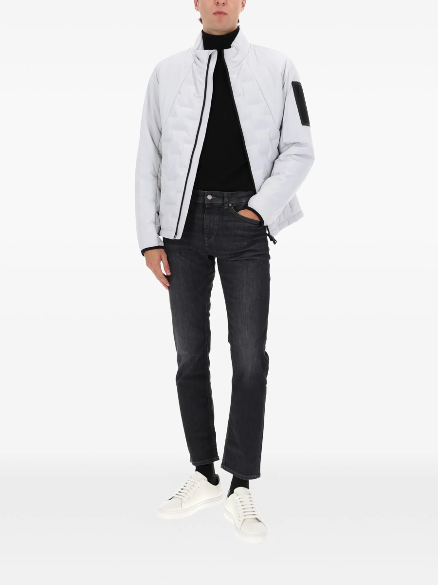 Geaca de iarna Hugo Boss gri - Img 2
