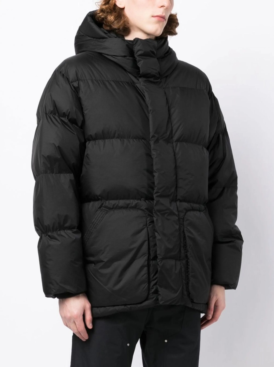 Geaca de iarna IENKI IENKI neagra din nylon - Img 3