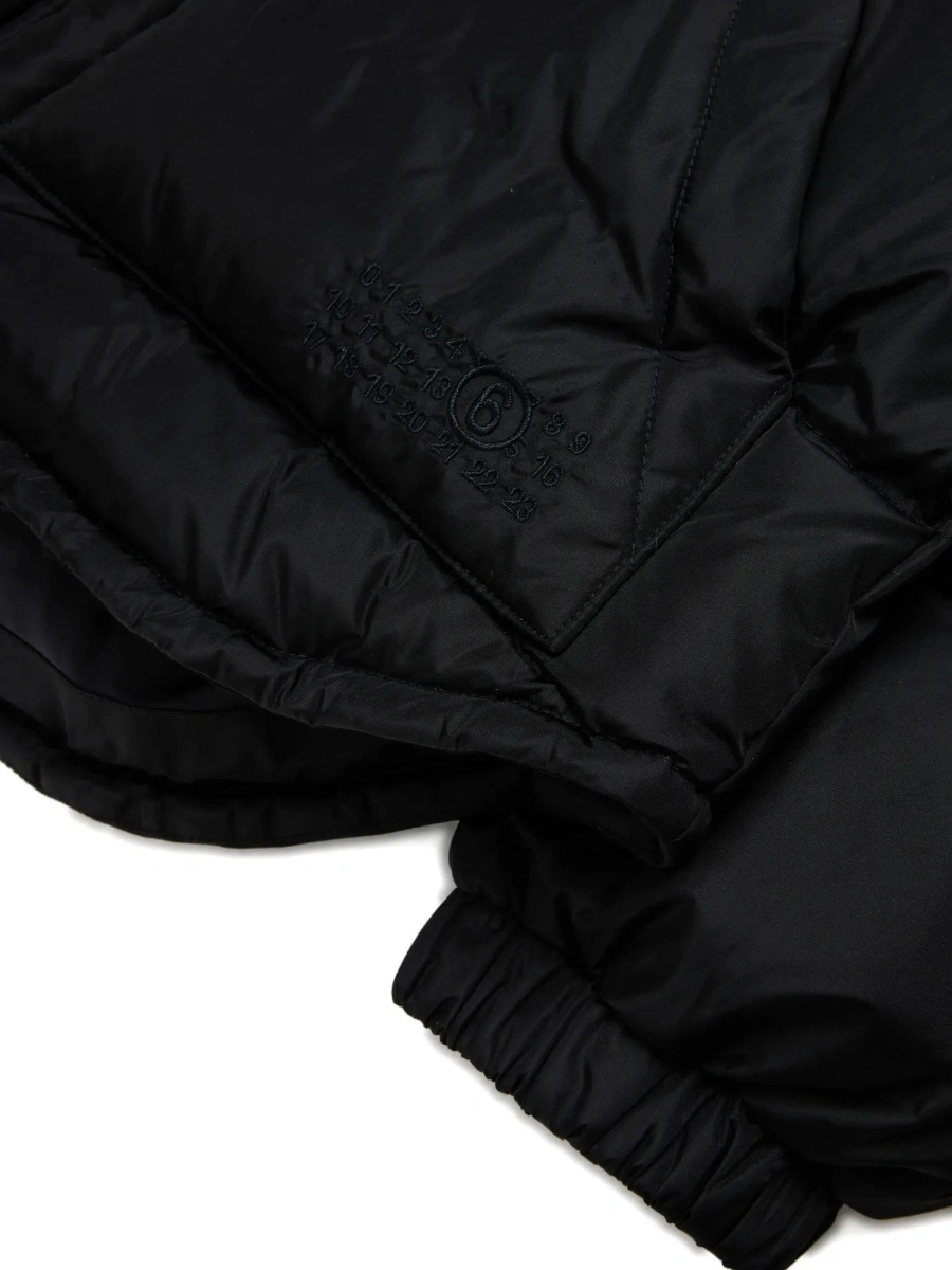 Geaca de iarna MM6 MAISON MARGIELA KIDS neagra - Img 5