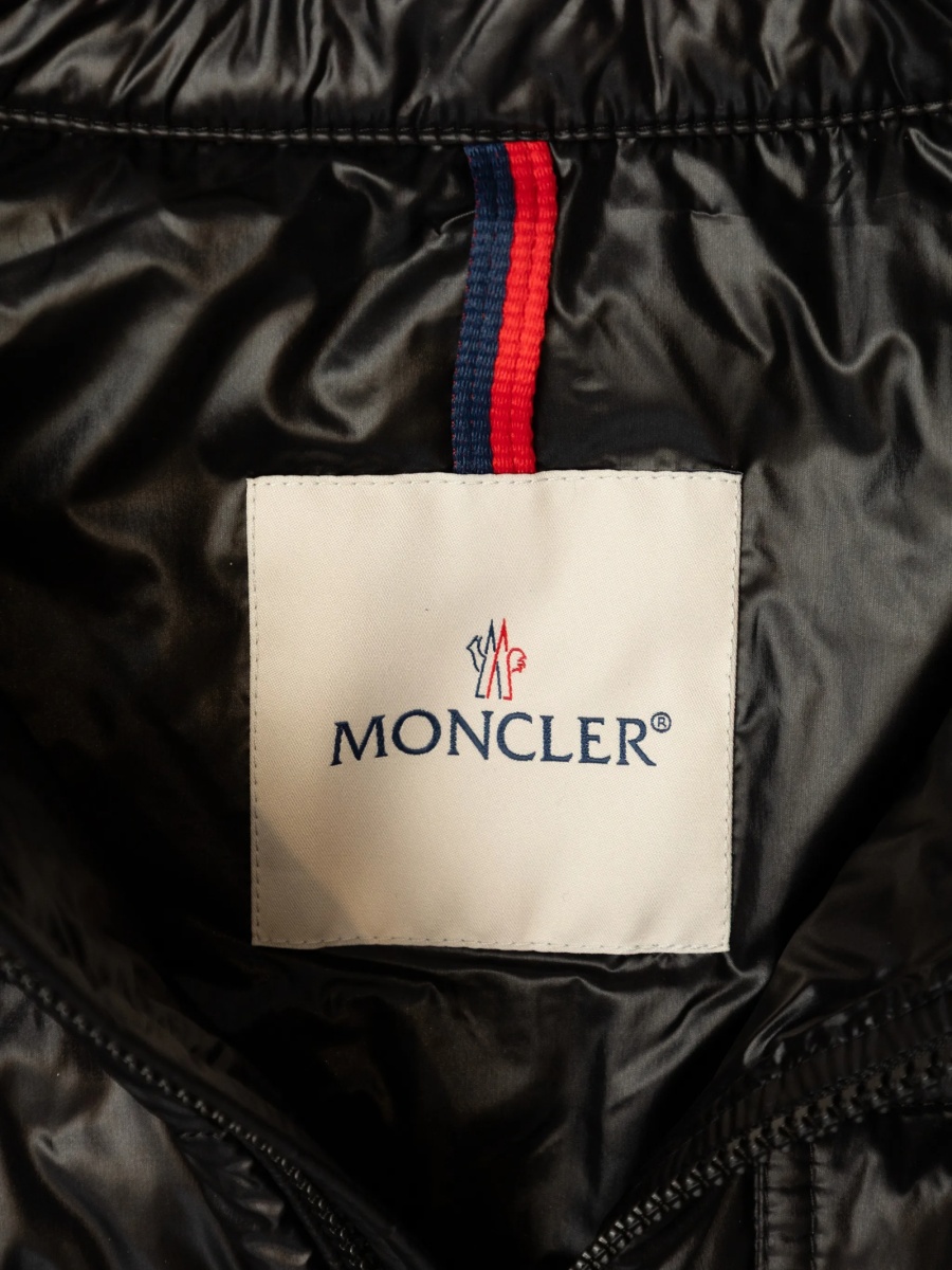 Geaca de iarna Moncler neagra din poliamida - Img 4